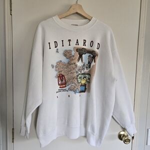 Vintage White Crewneck Sweater